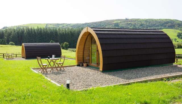 Дома для отпуска Luxury two-bed Glamping Pod in County Clare Scottʼs Bridge-28
