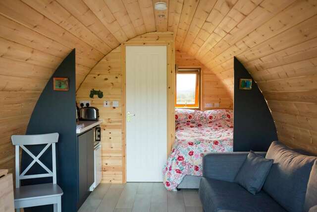 Дома для отпуска Luxury two-bed Glamping Pod in County Clare Scottʼs Bridge-5